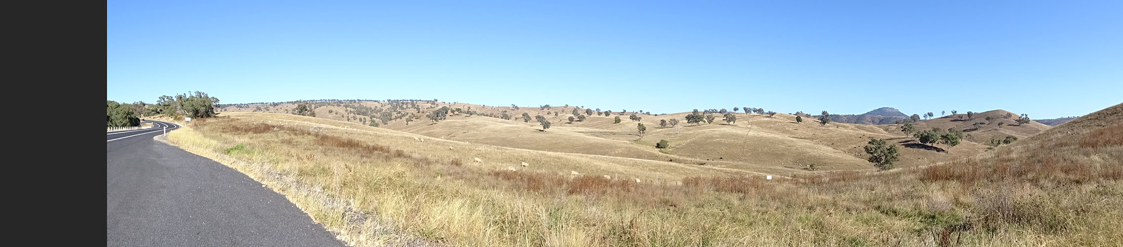 A dry landscape